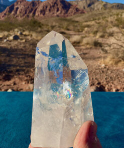 Rainbow Clear Quartz Crystal Healer