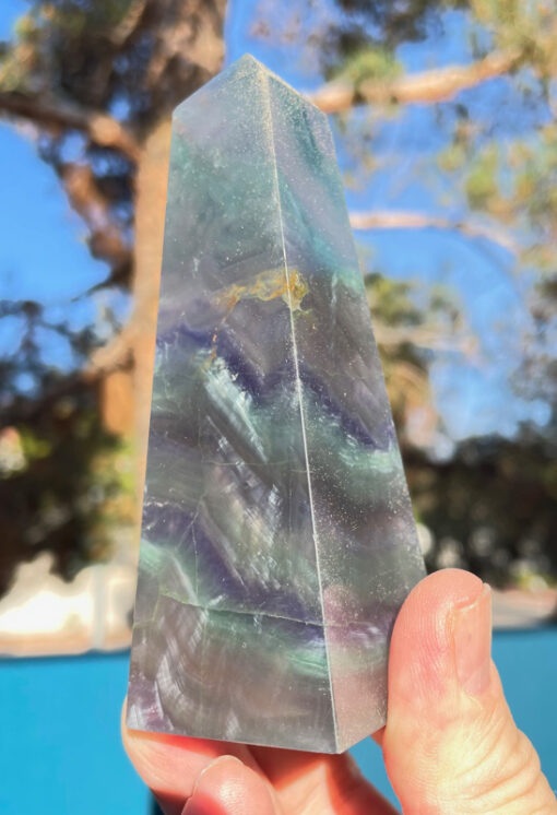 Rainbow Fluorite, Stone for Quiet Mind - Image 6