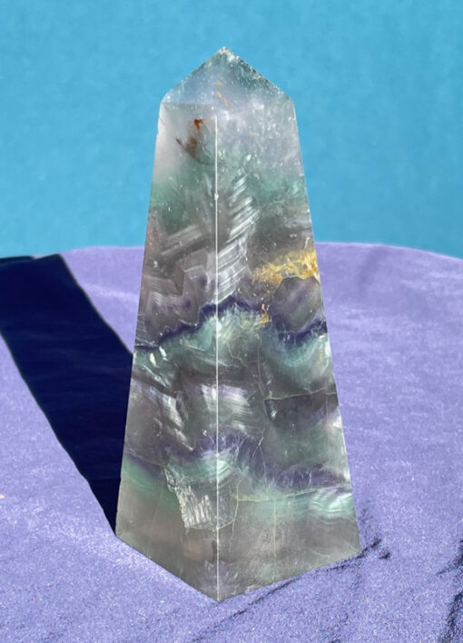 Rainbow Fluorite, Stone for Quiet Mind