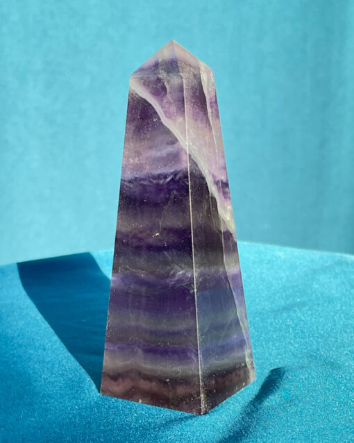 Rainbow Fluorite Point, Stone of Peace - Image 2